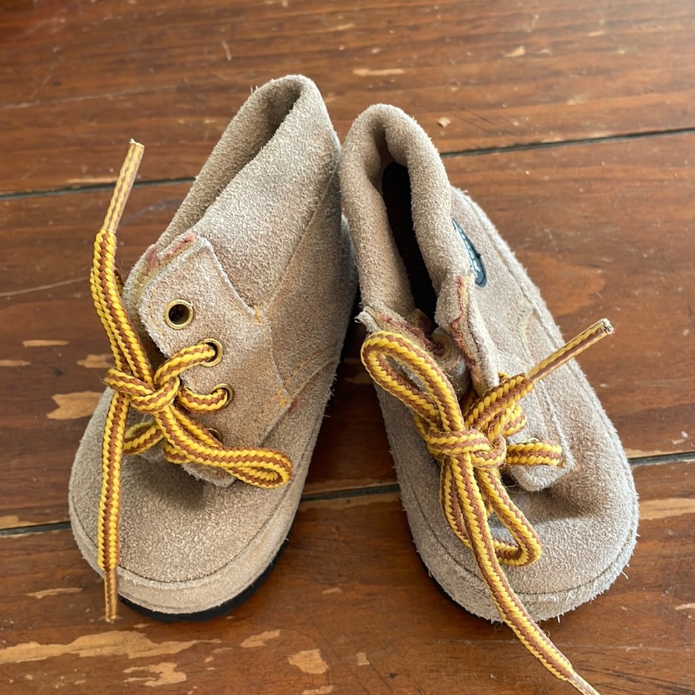 Roots baby suede ankle boots